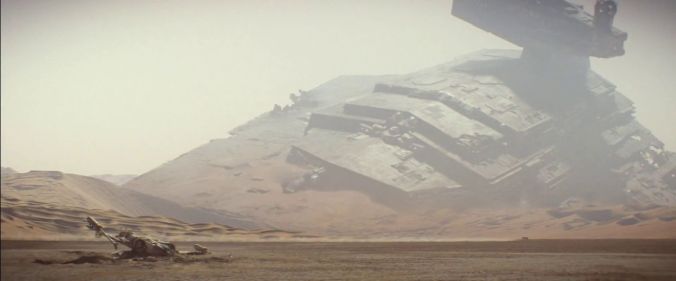 Crashed Star Destroyer